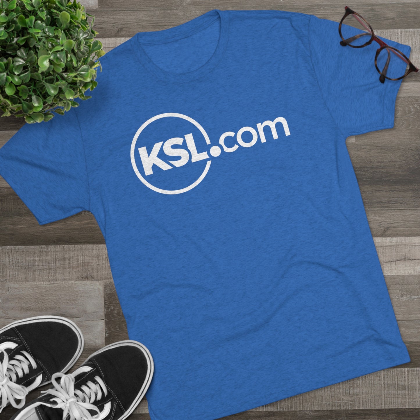 KSL.com Unisex Tri-Blend Crew Tee