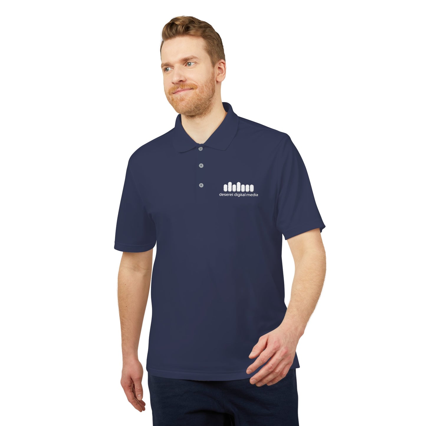 DDM adidas® Unisex Polo - Gray or Navy