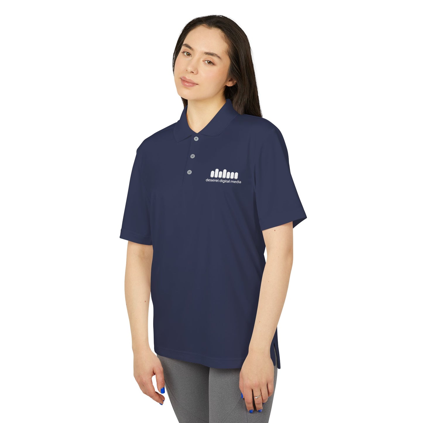 DDM adidas® Unisex Polo - Gray or Navy