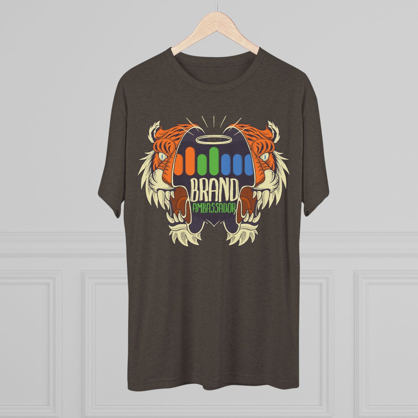 Brand Ambassador Bold Tiger Unisex Tri-Blend Crew Tee
