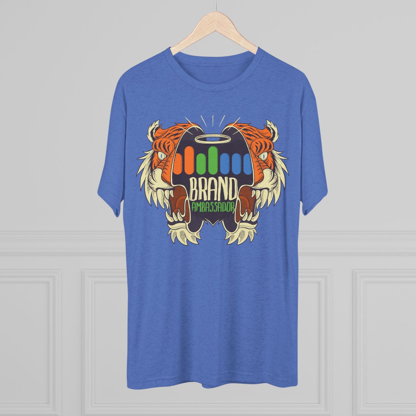 Brand Ambassador Bold Tiger Unisex Tri-Blend Crew Tee