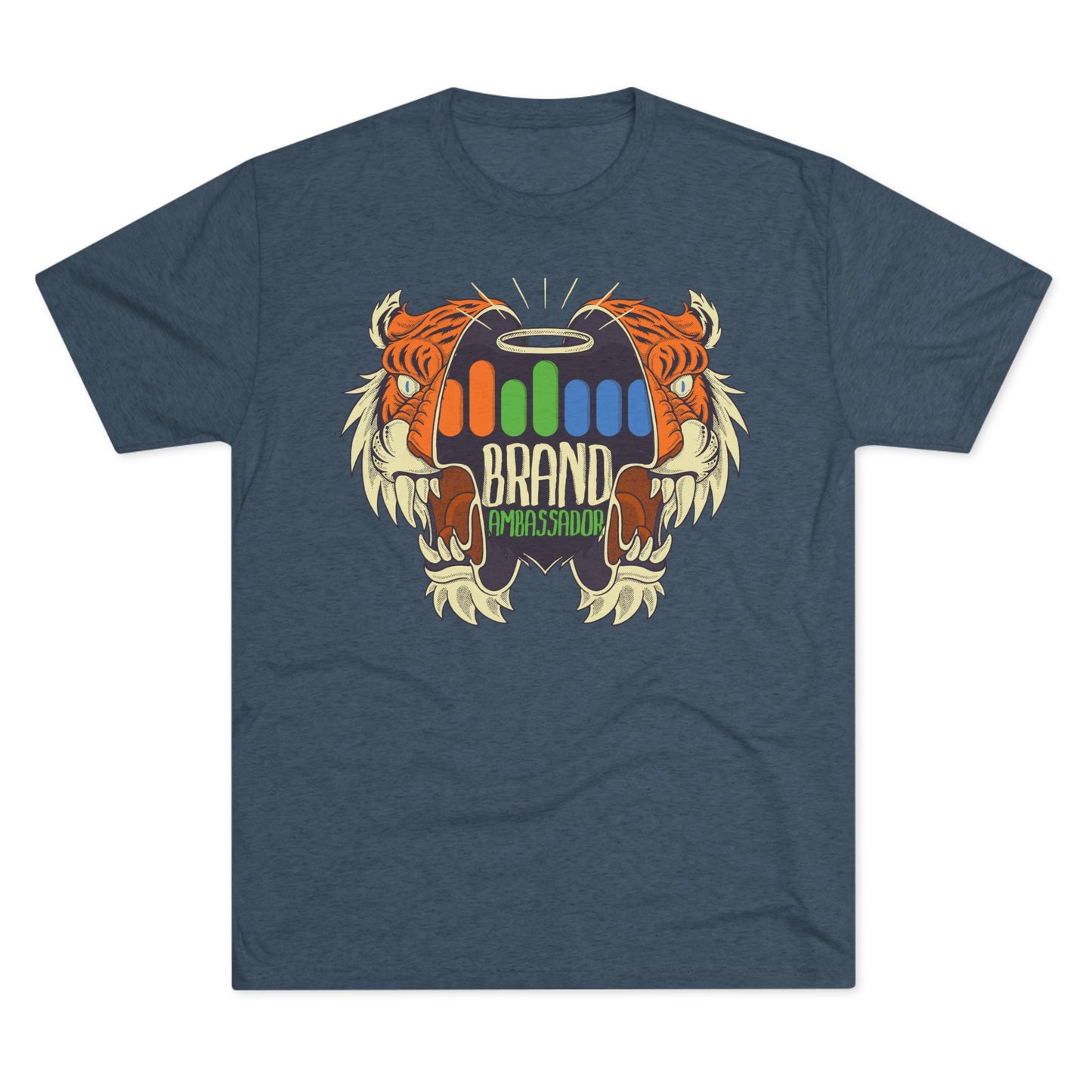 Brand Ambassador Bold Tiger Unisex Tri-Blend Crew Tee