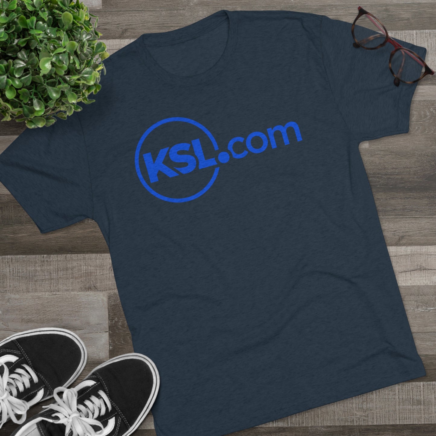 KSL.com Unisex Tri-Blend Crew Tee