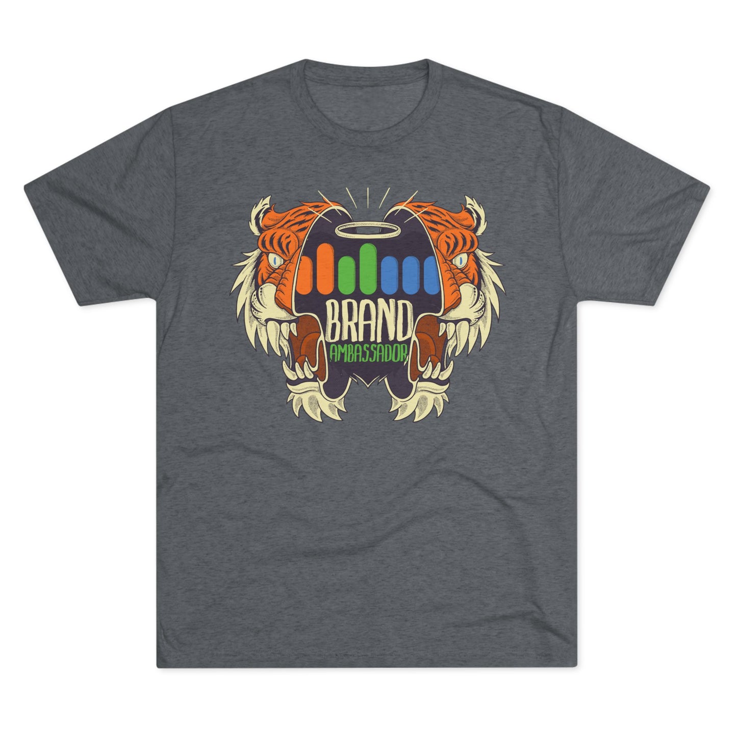 Brand Ambassador Bold Tiger Unisex Tri-Blend Crew Tee