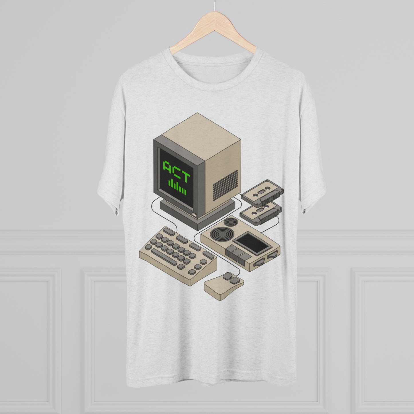 DDM A.C.T. Unisex Tri-Blend Crew Tee