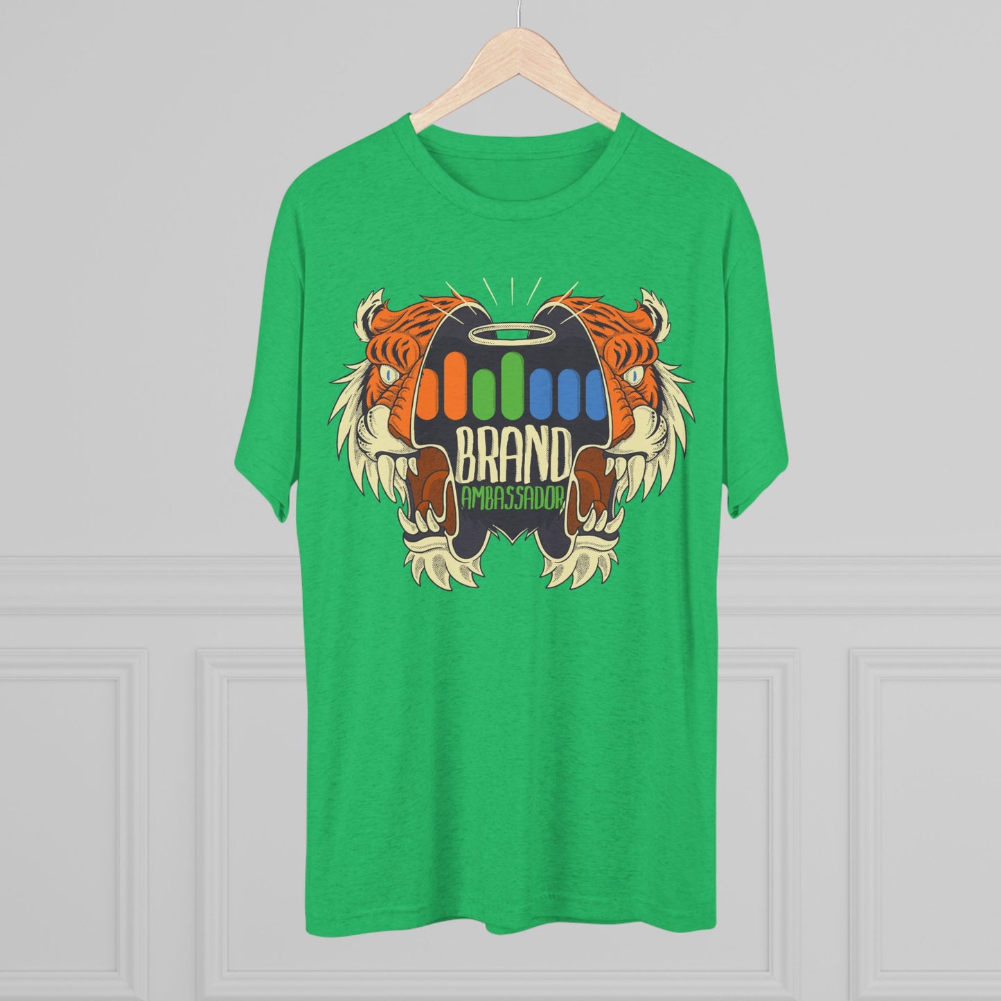 Brand Ambassador Bold Tiger Unisex Tri-Blend Crew Tee