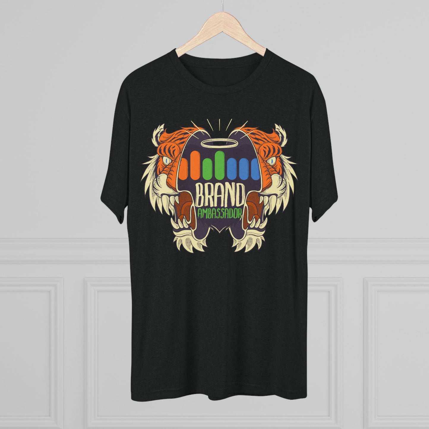 Brand Ambassador Bold Tiger Unisex Tri-Blend Crew Tee