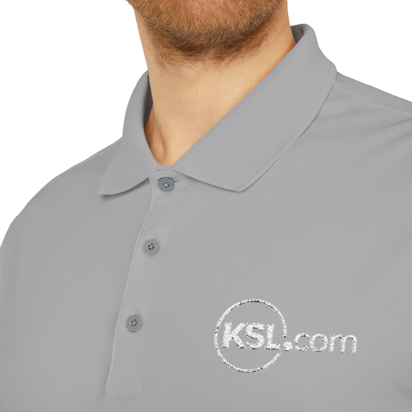 KSL.com adidas® Unisex Polo - Gray or Navy