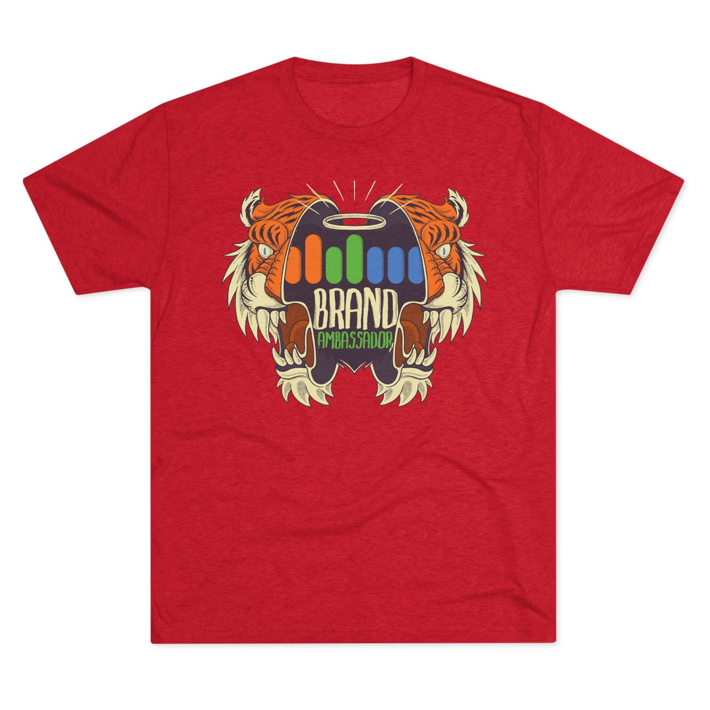 Brand Ambassador Bold Tiger Unisex Tri-Blend Crew Tee