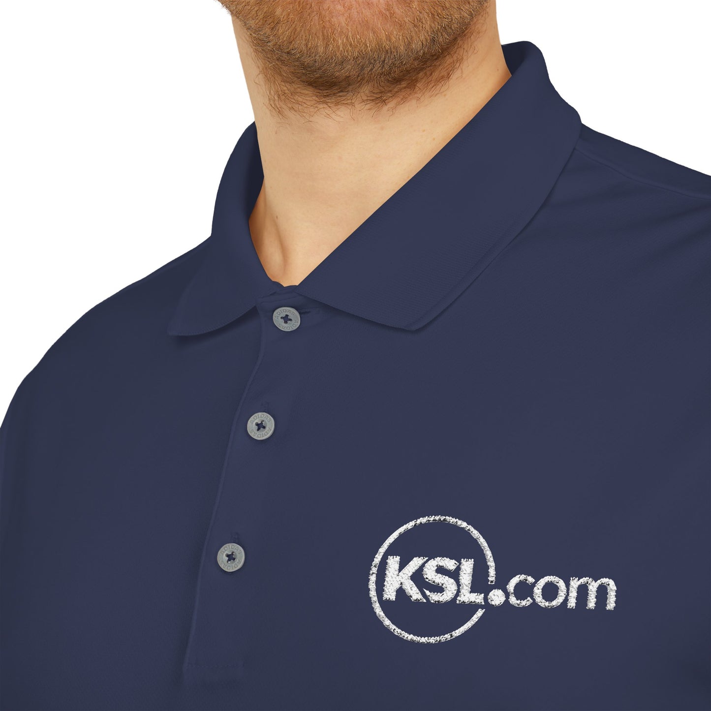 KSL.com adidas® Unisex Polo - Gray or Navy