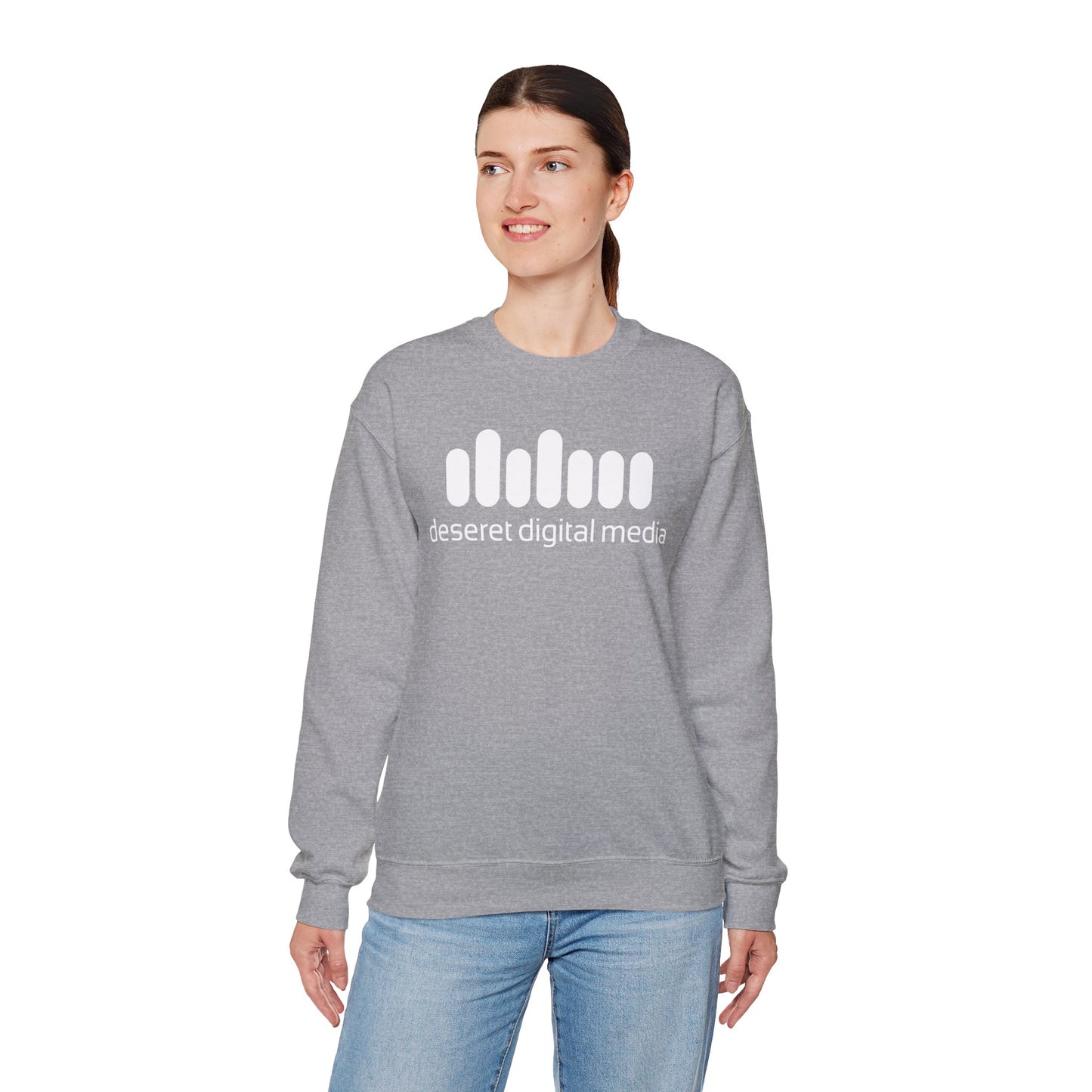 DDM Gray Unisex Crewneck Sweatshirt