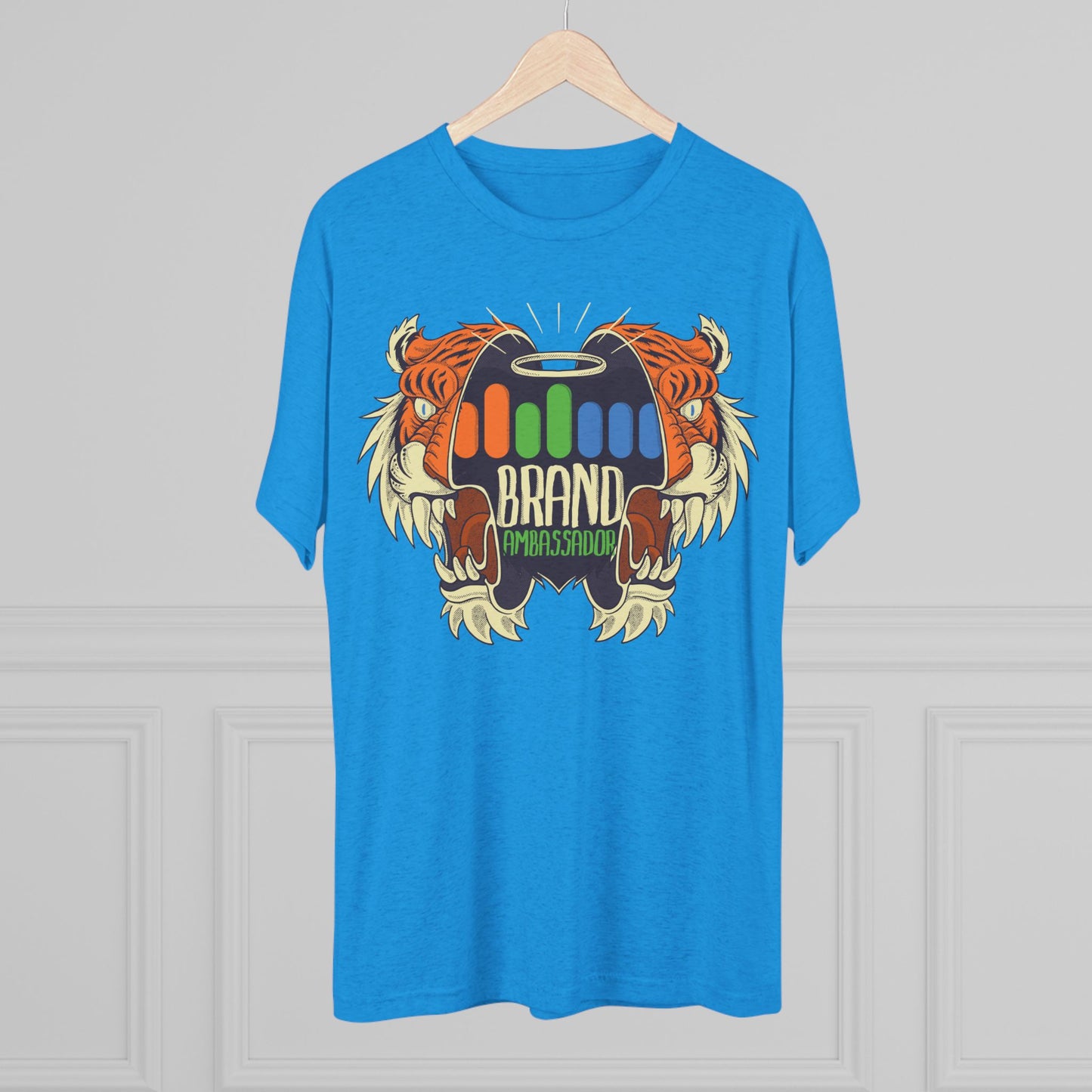 Brand Ambassador Bold Tiger Unisex Tri-Blend Crew Tee