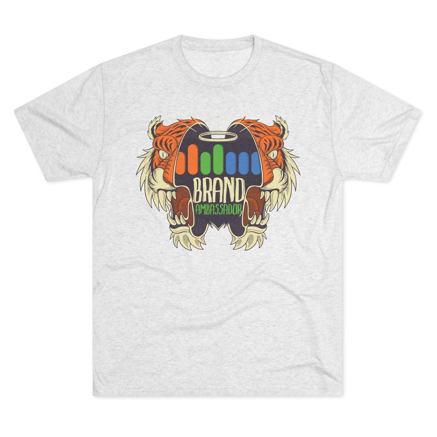 Brand Ambassador Bold Tiger Unisex Tri-Blend Crew Tee