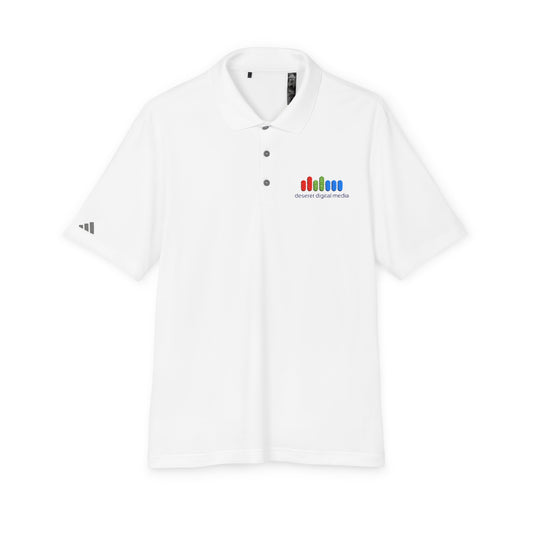 DDM adidas® Unisex Adidas Polo - White