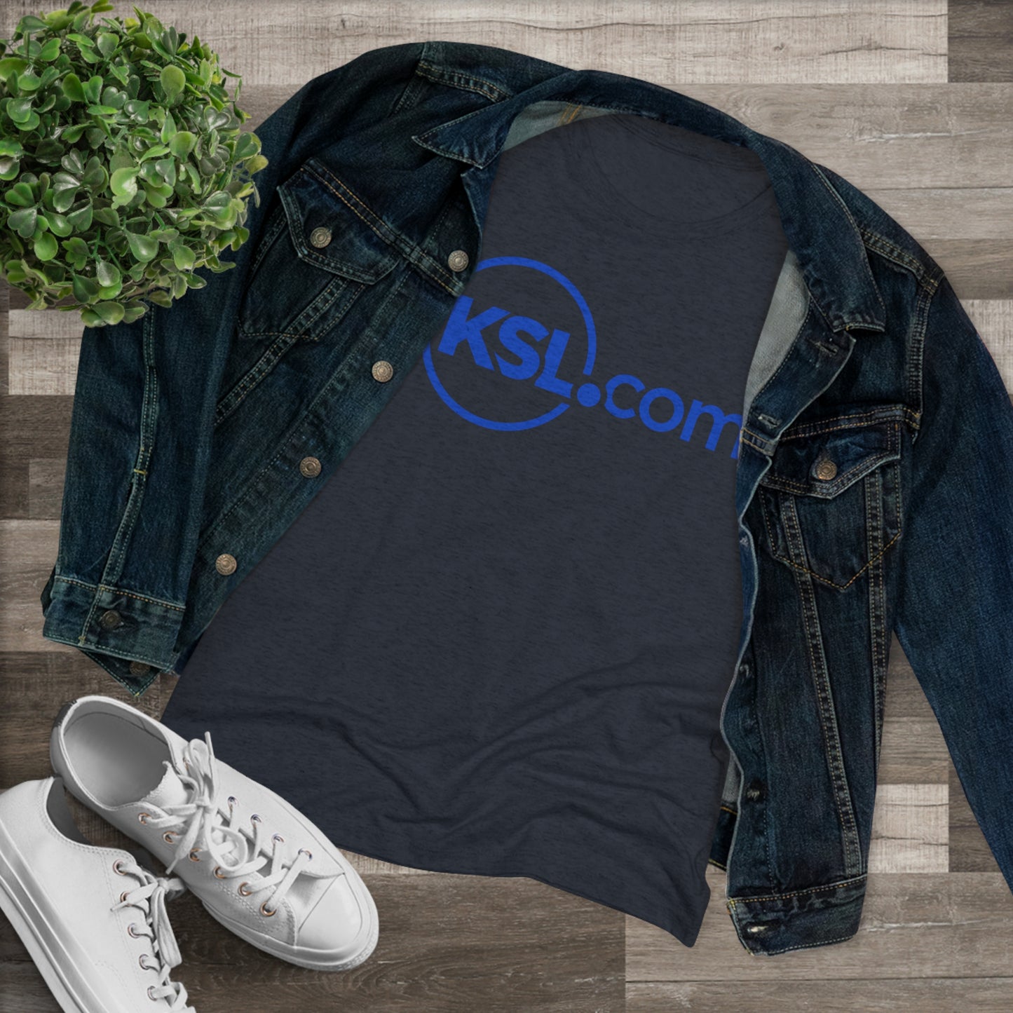 KSL.com Women's Triblend Tee