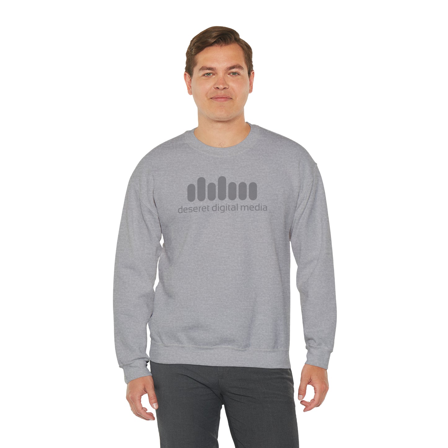 DDM Gray Unisex Crewneck Sweatshirt