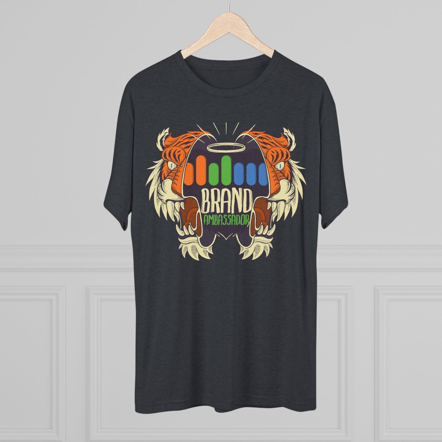 Brand Ambassador Bold Tiger Unisex Tri-Blend Crew Tee