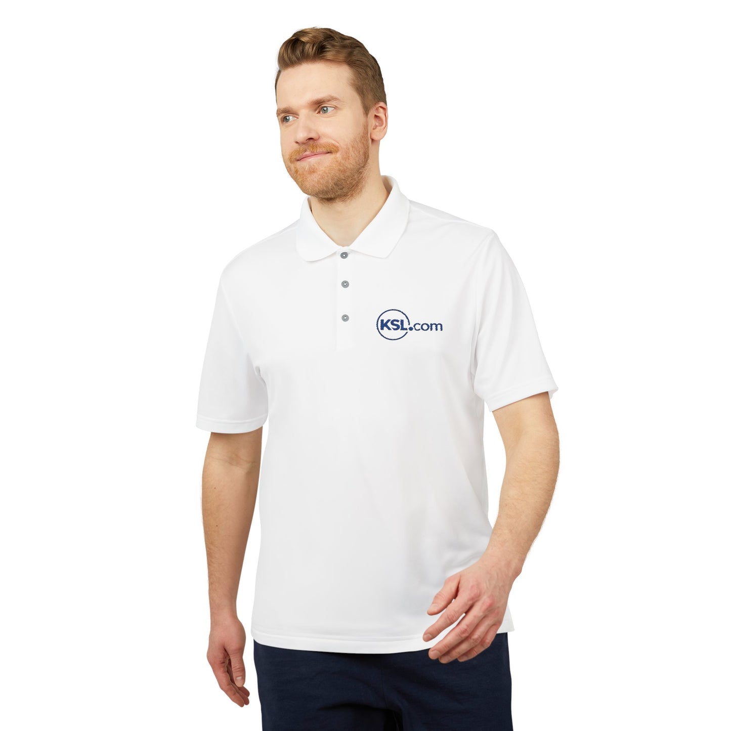 KSL.com adidas® Unisex Adidas Polo - White