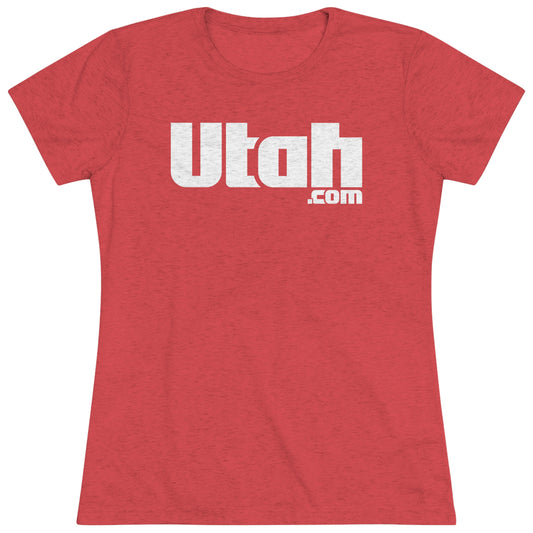 Utah.com Women's Triblend Tee