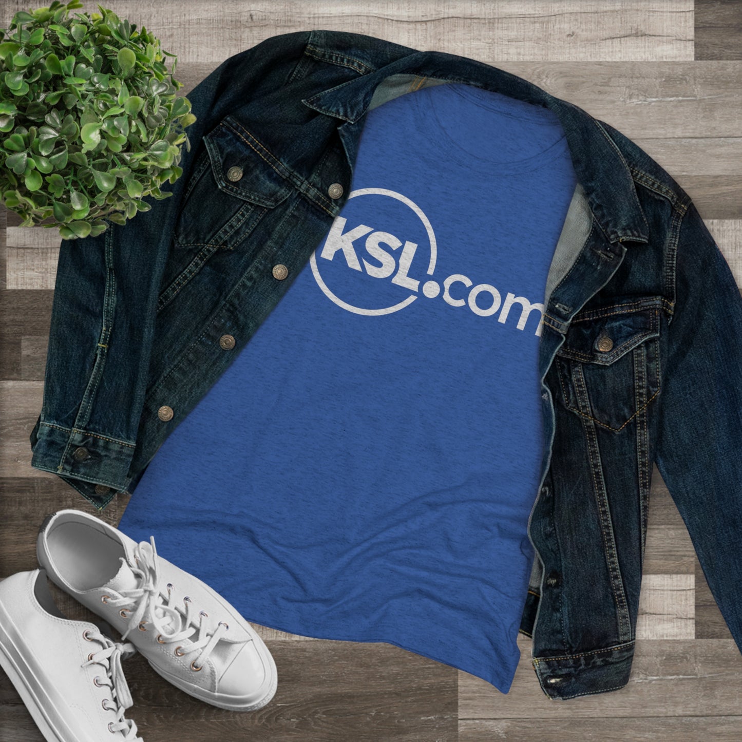 KSL.com Women's Triblend Tee