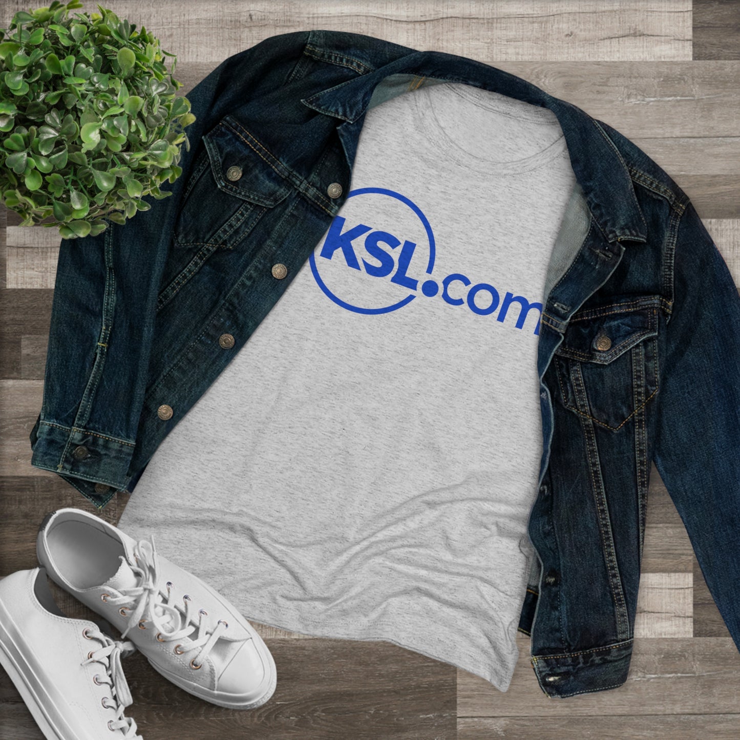 KSL.com Women's Triblend Tee